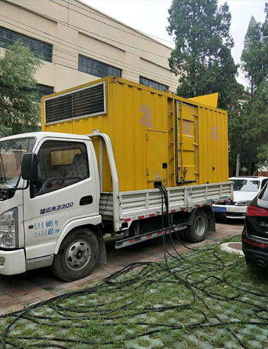 龙子湖发电车出租-柴油发电机组排烟系统设计要求及其考虑因素