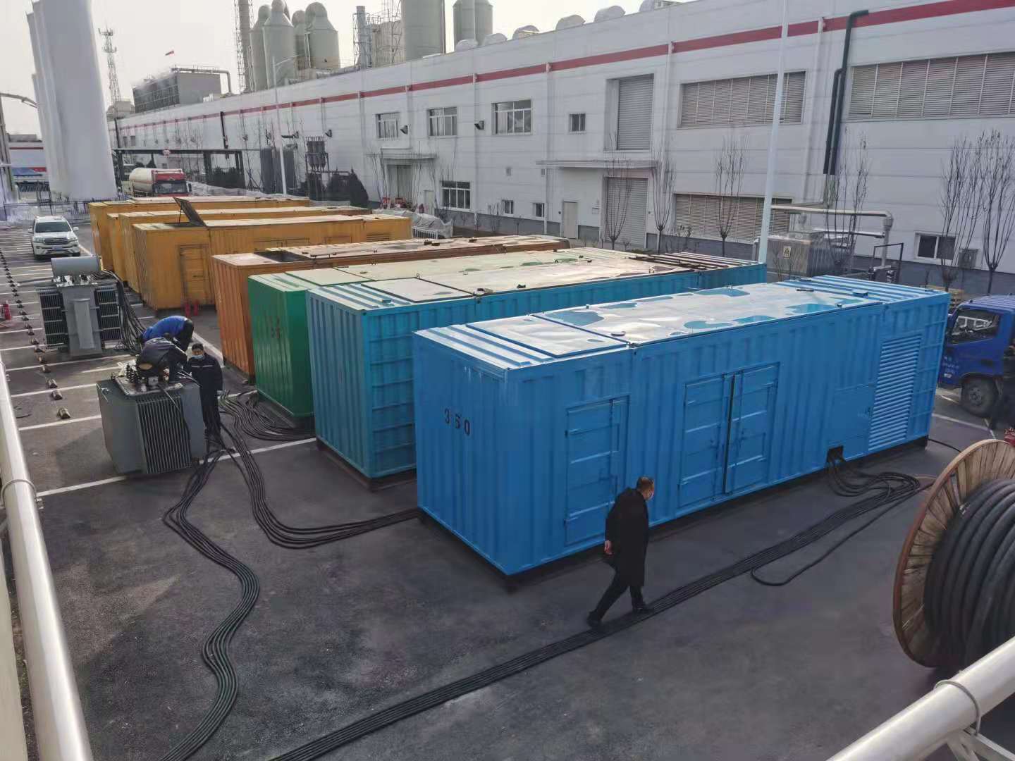 龙子湖出租发电机-柴油发电机组三相采用什么接法
