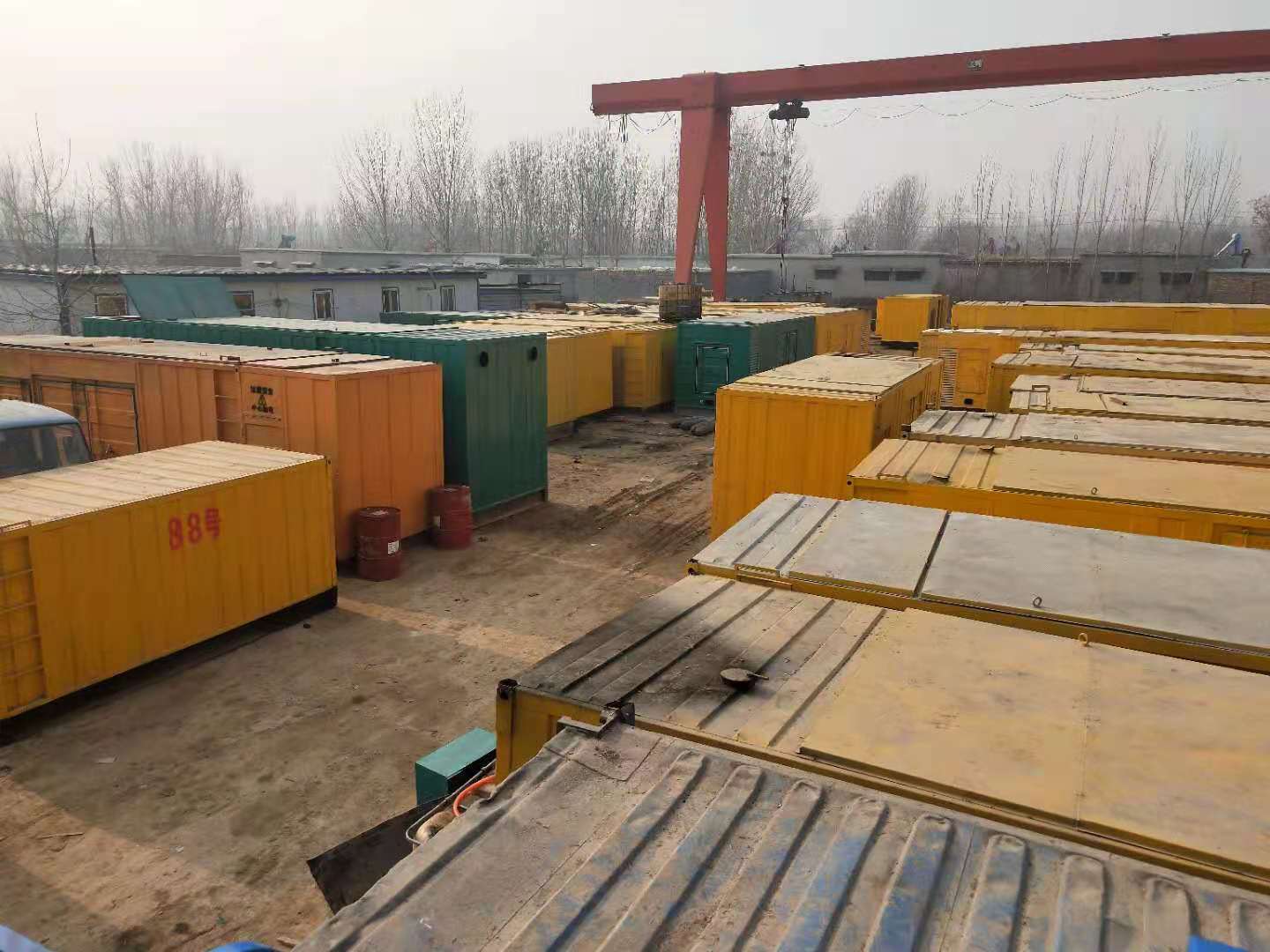 龙子湖租赁发电机-灰尘、风沙对柴油发电机组造成哪些不良影响？